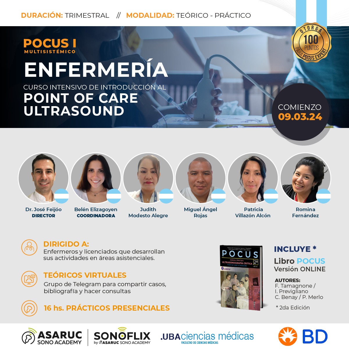 PoCUS en Enfermería 2024