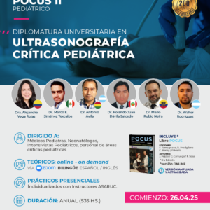 POCUS II Pediátrico - Ultrasonografía Crítica Avanzada 2025